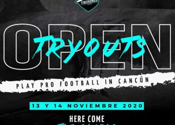 ¿QUIERES JUGAR FUTBOL AMERICANO PROFESIONAL Y SER JUGADOR DE TIBURONES DE CANCÚN?