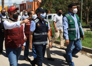 CONSTATAN LAURA BERISTAIN Y CARLOS JOAQUÍN REACTIVACIÓN DE SOLIDARIDAD TRAS PASO DE HURACÁN DELTA