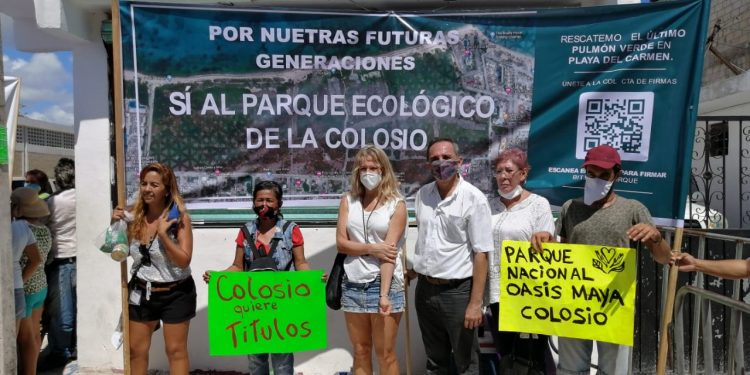 HABITANTES DE LA COLOSIO PIDEN UN PARQUE ECOLÓGICO PARA PRESERVAR LA FLORA Y FAUNA DEL LUGAR
