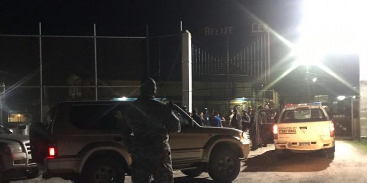 ALERTA MÁXIMA POR FUGA MASIVA DE REOS EN BELICE