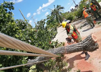 AVANZAN CON LA RECUPERACIÓN DE CANCÚN