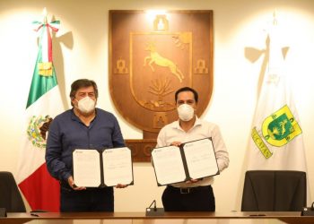 FONATUR Y YUCATÁN FIRMAN CONVENIO PARA IMPULSAR TRABAJOS DEL TREN MAYA