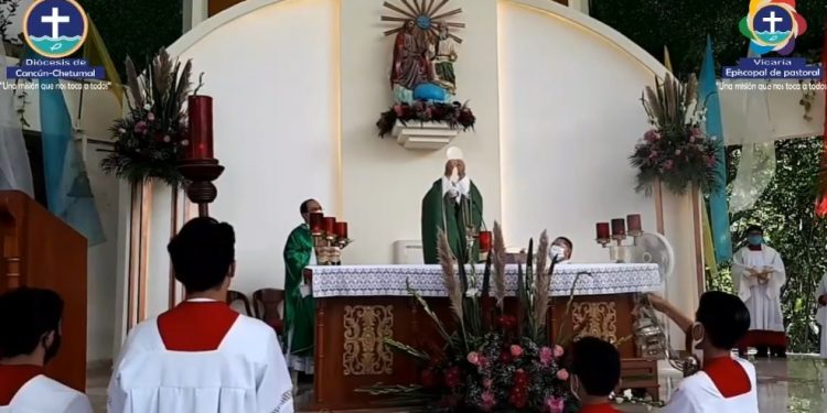 DESTACA IGLESIA CATÓLICA SUS 50 AÑOS DE PEREGRINAR EN QUINTANA ROO