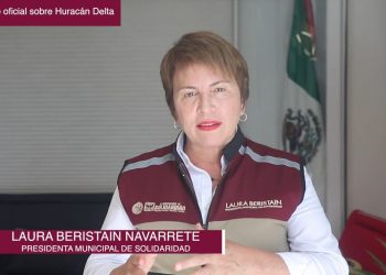LOS HURACANES SI BIEN GENERAN TENSIÓN TAMBIÉN SACAN LO MEJOR DE LOS SOLIDARENSES: LAURA BERISTAIN