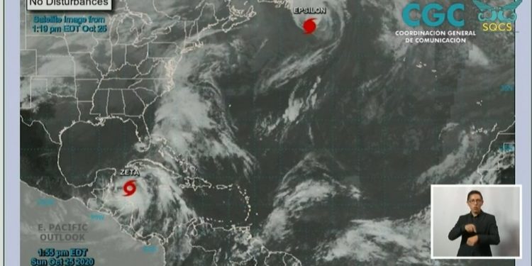 SE HABILITAN REFUGIOS POR TORMENTA TROPICAL ZETA