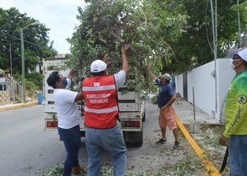 REPORTAN EN ISLA MUJERES SALDO BLANCO TRAS PASO DE TORMENTA TROPICAL GAMMA