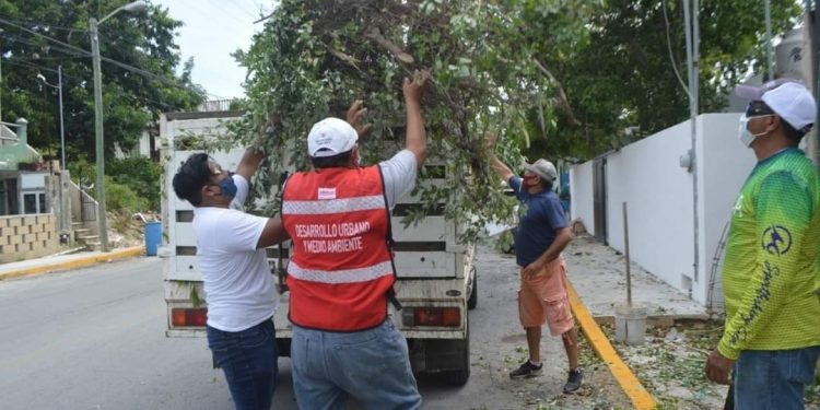 REPORTAN EN ISLA MUJERES SALDO BLANCO TRAS PASO DE TORMENTA TROPICAL GAMMA