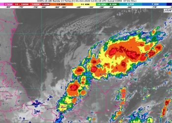 PREVÉN MÁS LLUVIAS PARA LA PENÍNSULA DE YUCATÁN
