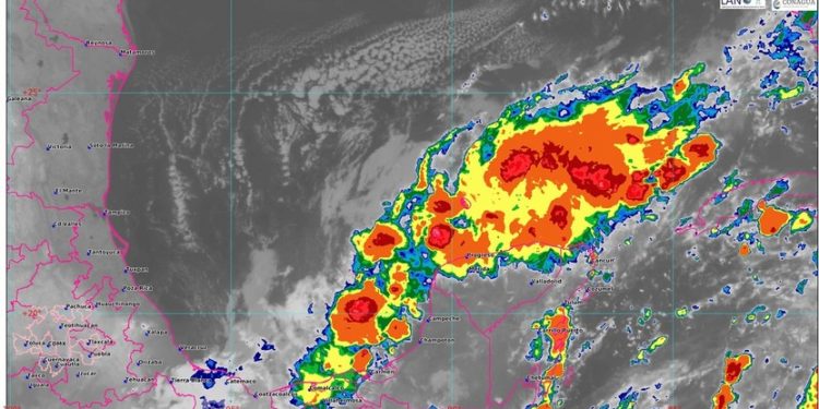 PREVÉN MÁS LLUVIAS PARA LA PENÍNSULA DE YUCATÁN