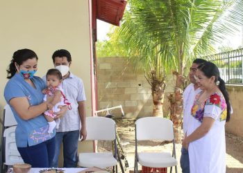 LA CULTURA MAYA ESTÁ VIVA, REALIZA MANUEL CHAN CEREMONIA DE JÉETS’MÉEK’ DE SU HIJA YATSIL