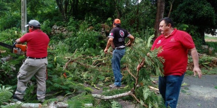 DAÑOS EN ZONA MAYA POR «GAMMA» Y A CHAK MEEX LE VALE