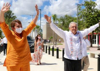 LAURA BERISTAIN ESTÁ AYUDANDO PARA BUSCAR UNA ALTERNATIVA PARA LA COLOSIO: AMLO