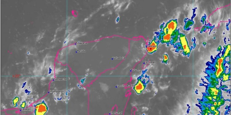 ZONA DE BAJA PRESIÓN PUEDE EVOLUCIONAR A TORMENTA