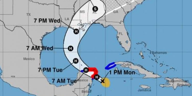ZETA YA ES HURACÁN CATEGORÍA 1
