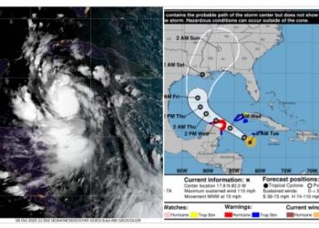 FUERZA DE DELTA EN CATEGORÍA 4, VIENTOS DE 250 KILÓMETROS Y OLAS DE HASTA 6 METROS