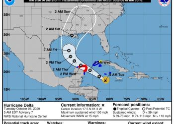 QUINTANA ROO ESTÁ PREPARADO PARA RECIBIR EL HURACÁN DELTA