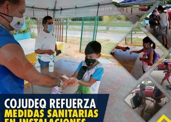 LA COJUDEQ REFUERZA MEDIDAS SANITARIAS EN INSTALACIONES DEPORTIVAS