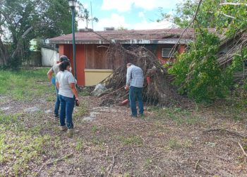 INSPECCIONAN POSIBLES AFECTACIONES A ESCUELAS POR “ZETA”