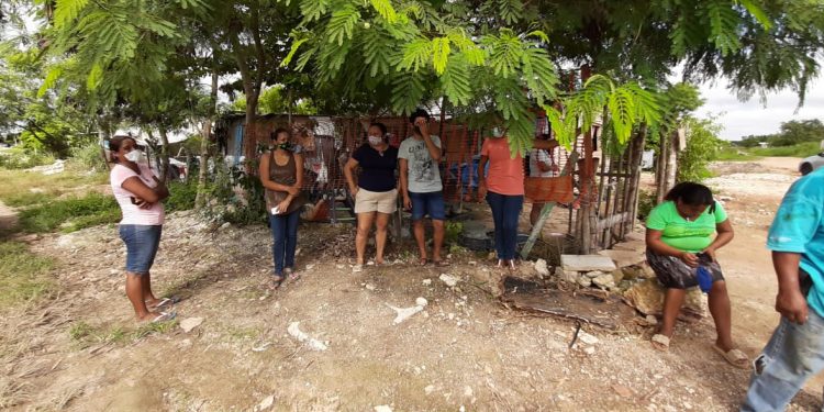 PRETENDEN DESALOJAR A FAMILIAS DEL ASENTAMIENTO IRREGULAR “CARLOS JOAQUÍN” EN CHETUMAL