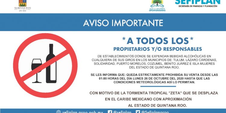 DESDE LA MADRUGADA SE ACTIVÓ LA LEY SECA