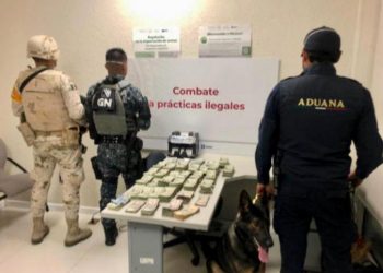ADUANAS, EJÉRCITO MEXICANO Y GUARDIA NACIONAL DECOMISAN MÁS DE 126 MIL DÓLARES EN BAJA CALIFORNIA