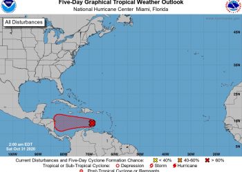 SE ESTIMAN LLUVIAS LIGERAS A MODERADAS ESTE SÁBADO PARA COZUMEL