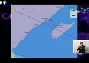 EVACUACIÓN DE 4 PUNTOS DE QROO, LEY SECA Y TOQUE DE QUEDA POR HURACÁN ZETA