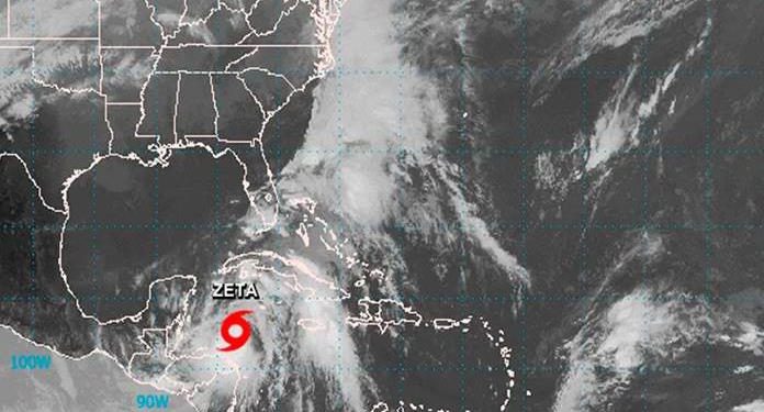 ACTIVAN ALERTA NARANJA EN YUCATÁN POR TORMENTA TROPICAL «ZETA»