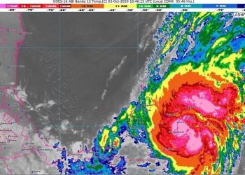 ALERTA ROJA PARA EL NORTE DE QUINTANA ROO POR GAMMA