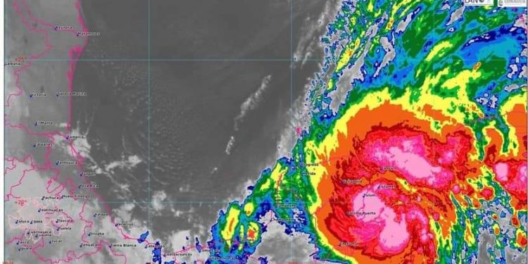 ALERTA ROJA PARA EL NORTE DE QUINTANA ROO POR GAMMA