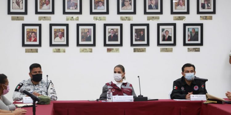 REANUDAN EN BJ SESIÓN PERMANENTE DEL COMITÉ DE FENÓMENOS HIDROMETEOROLÓGICOS ANTE PASO DE “GAMMA”