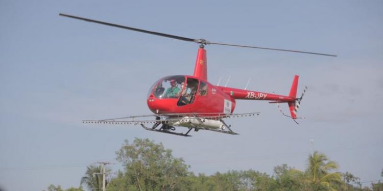 INICIAN LAS LABORES DE FUMIGACIÓN AÉREA PARA PREVENIR LA PROLIFERACIÓN DEL DENGUE, ZIKA Y CHIKUNGUNYA