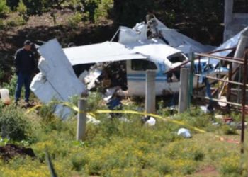 INVESTIGAN EN QUERÉTARO DESPLOME DE AVIONETA QUE CONTENÍA DROGA