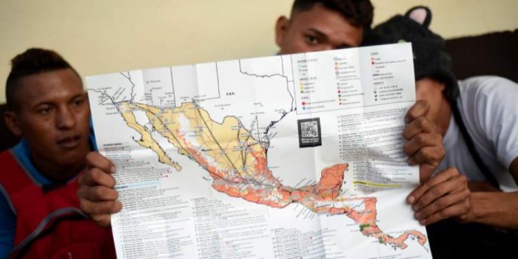 MÉXICO REFUERZA SEGURIDAD EN FRONTERA ANTE POSIBLE LLEGADA DE CARAVANA MIGRANTE