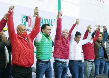 PRI SE PROCLAMA GANADOR EN 21 MUNICIPIOS DE HIDALGO