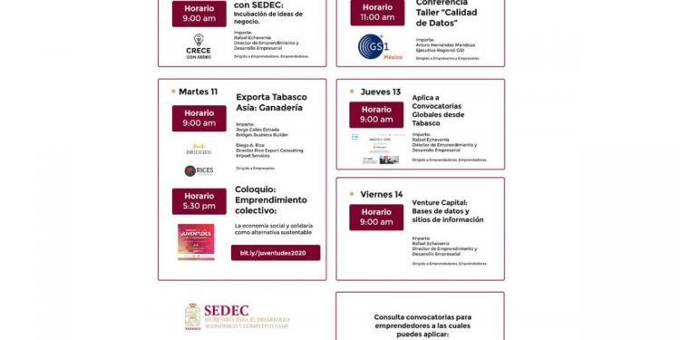 PROPORCIONA SEDEC HERRAMIENTAS A EMPRENDEDORES PARA IMPULSAR SUS NEGOCIOS