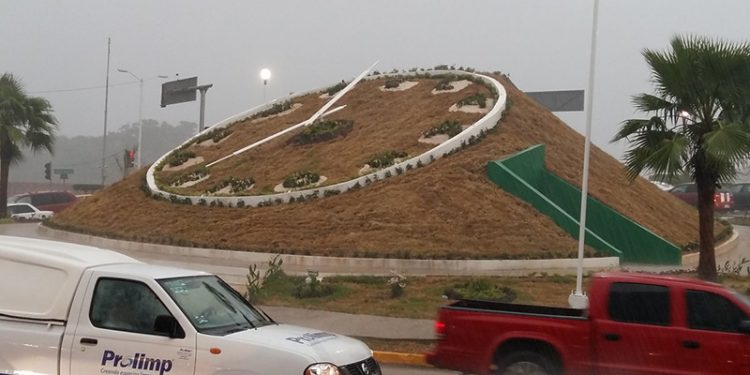 RELOJ FLORAL SE DAÑA POR DESCARGA ELÉCTRICA