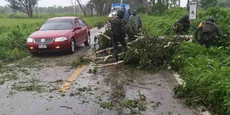 TORMENTA‘GAMMA’ DEJA DAÑOS EN YUCATÁN