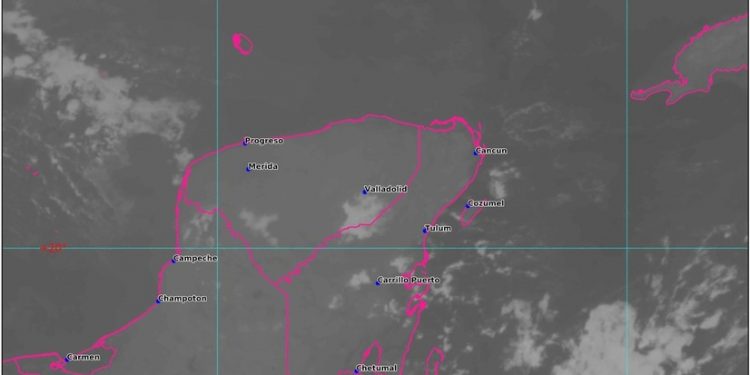 SE ESPERA UN FIN DE SEMANA SIN LLUVIAS EN LA PENÍNSULA DE YUCATÁN