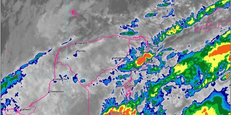ETA GENERARÁ LLUVIAS EN GRAN PARTE DE QUINTANA ROO