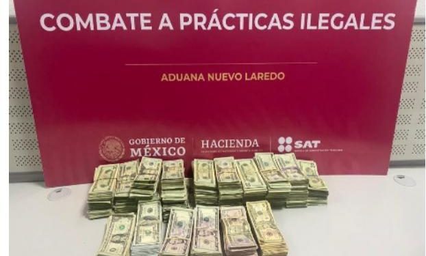 ADUANAS Y SEDENA FRENAN EL INGRESO ILEGAL DE MÁS DE 103 MIL DÓLARES AMERICANOS