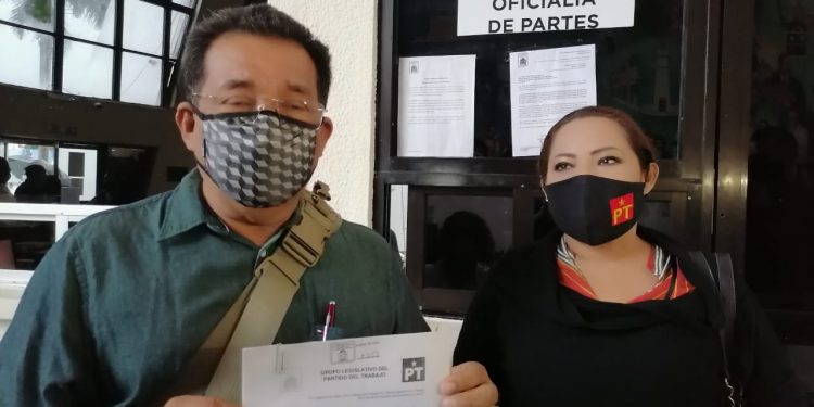 PRESENTA EL PT INICIATIVA PARA PERIODO DE GOBERNADOR POR DOS AÑOS