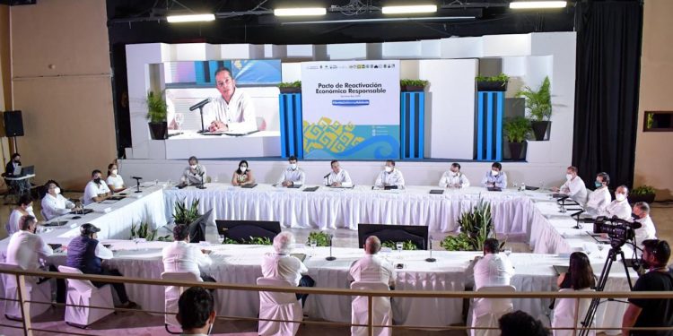 TULUM FIRMA PACTO DE REACTIVACIÓN ECONÓMICA RESPONSABLE