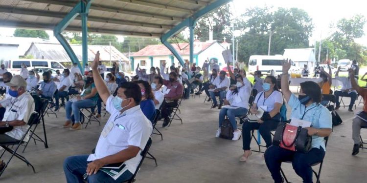 CONTINÚAN   LOS  DIÁLOGOS CON PUEBLOS INDÍGENAS DE LA PENÍNSULA SOBRE EL PROYECTO DE DESARROLLO TREN MAYA