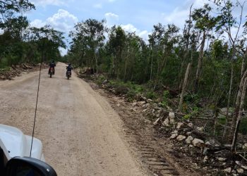 BENEFICIA GOBIERNO FEDERAL CON CAMINO A OCHO COMUNIDADES DE SOLIDARIDAD