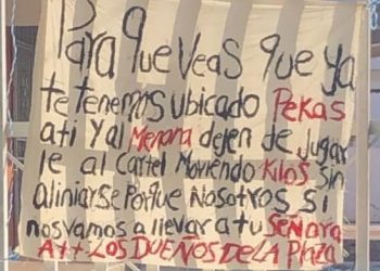 AMENAZA GRUPO ARMADO A “EL PECAS” Y AL “MENONA” PRESUNTOS INTEGRANTES DEL CRIMEN ORGANIZADO