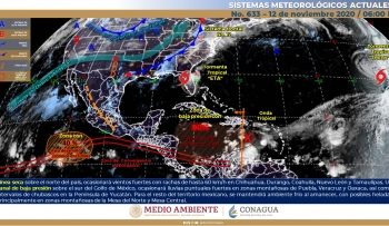PREVÉN PARA ESTE JUEVES, SÓLO LLOVIZNAS EN EL SUR DEL ESTADO