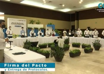 INICIATIVA PRIVADA Y GOBIERNOS FIRMAN “PACTO DE REACTIVACIÓN ECONÓMICA RESPONSABLE”