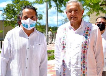 AGRADECE CARLOS JOAQUÍN EL COMPROMISO DE AMLO CON QUINTANA ROO