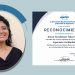 RECONOCE ANFEI A LA MEJOR EGRESADA DE INGENIERÍA AMBIENTAL DE LA UNICARIBE